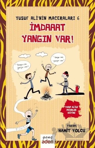 İmdaaat Yangın Var ! – Hamit Yolcu – Aden Yayıncılık kitap kapağı