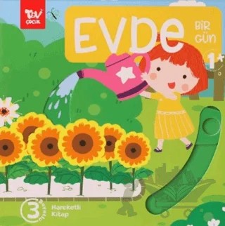 Hareketli 3d Kitap Evde Bir Gün – Kolektif – Türkiye Diyanet Vakfı Yayınları kitap kapağı