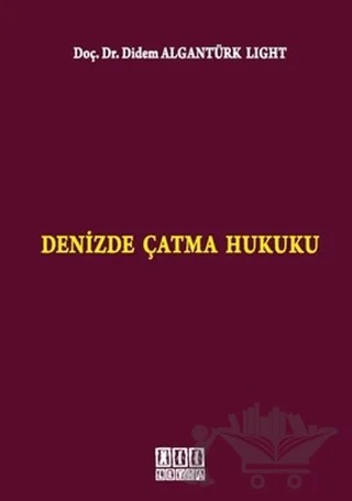 Denizde Çatma Hukuku – Didem Algantürk Light – On İki Levha Yayınları kitap kapağı