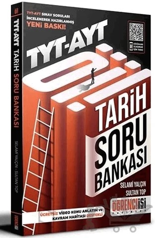 TYT AYT Tarih Soru Bankası – Selami Yalçın – Öğrenci İşi Yayınları kitap kapağı