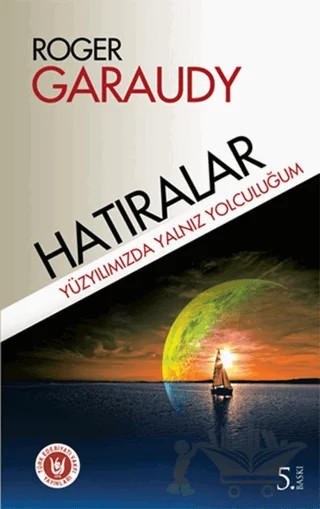 Hatıralar – Roger Garaudy – Tedev Yayınları kitap kapağı