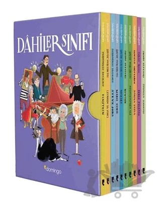 Dahiler Sınıfı Kutulu Set - 10 Kitap Takım – Kolektif – Domingo Yayınevi kitap kapağı