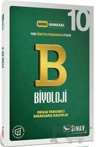 10. Sınıf Biyoloji Soru Bankası – Kolektif – Sınav Yayınları kitap kapağı