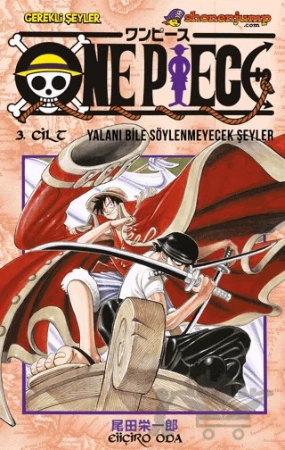One Piece 3. Cilt – Eiiçiro Oda – Gerekli Şeyler Yayıncılık kitap kapağı