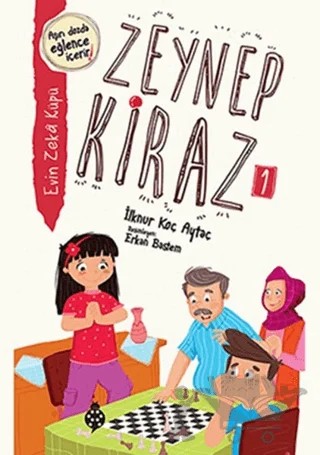 Zeynep Kiraz 1: Evin Zeka Küpü – İlknur Koç Aytaç – Uğurböceği Yayınları kitap kapağı