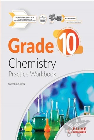 10 Grade Chemistry Practice Workbook – Soner Erduran – Palme Yayınları kitap kapağı