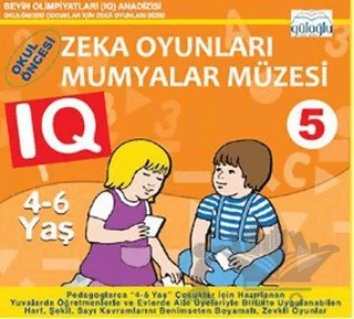 Okul Öncesi Zeka Oyunları Mumyalar Müzesi 5 – Kolektif – Güloğlu Yayıncılık kitap kapağı