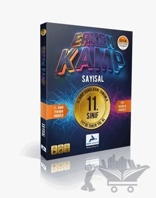 11. Sınıf Sayısal Erken Kamp Kitabı – Kolektif – Paraf Yayınları kitap kapağı
