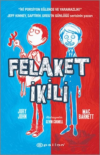 Felaket İkili – Jory John, Mac Barnett – Epsilon Yayınevi kitap kapağı