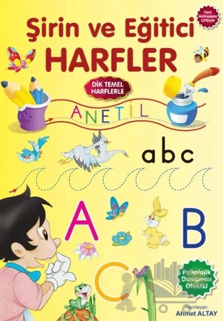 Şirin ve Eğitici Harfler – Kolektif – Parıltı Yayınları kitap kapağı