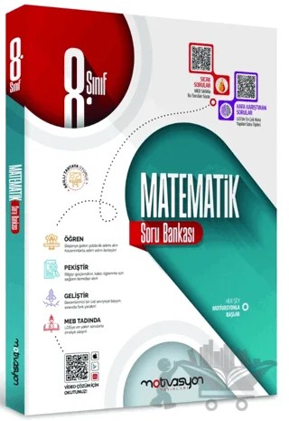 8. Sınıf Matematik Soru Bankası – Kolektif – Motivasyon Yayınları kitap kapağı