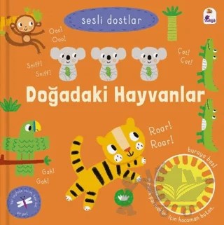 Sesli Dostlar – Doğadaki Hayvanlar (Sesli Kitap) – Kolektif – İndigo Çocuk kitap kapağı