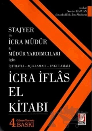 İcra - İflas El Kitabı – Necdet Kaplan – Bilge Yayınevi kitap kapağı