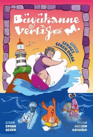 Büyükanne Vertigo M. – Meltem Erinçmen Kanoğlu – Çikolata Yayınevi kitap kapağı