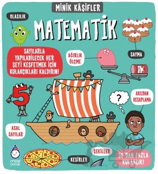 Minik Kaşifler: Matematik – Ruth Martin, Allan Sanders – Maxi Yayıncılık kitap kapağı