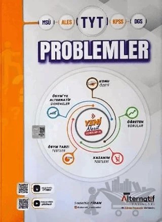 TYT Problemler Soru Bankası – Sadettin Fidan – Alternatif Yayınları kitap kapağı
