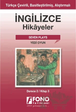 Yedi Oyun (derece 2-C) – Şükrü Meriç – Fono Yayınları kitap kapağı