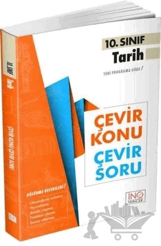 10. Sınıf Tarih Çevir Konu Çevir Soru – Kolektif – İnovasyon Yayınları kitap kapağı
