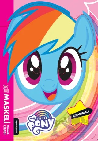 My Little Ponny - Maskeli Boyama Kitabı – Kolektif – Doğan Çocuk kitap kapağı