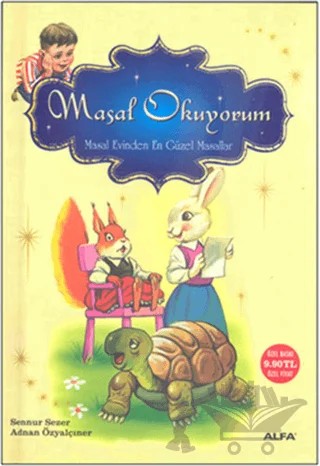 Masal Okuyorum – Adnan Özyalçıner – Alfa Yayınları kitap kapağı