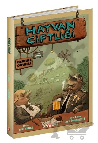 Hayvan Çiftliği (Çizgi Roman) – George Orwell – Beta Kitap kitap kapağı