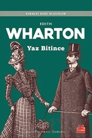 Yaz Bitince – Edith Wharton – Kırmızı Kedi Yayınevi kitap kapağı