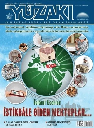 Yüzakı Aylık Edebiyat, Kültür, Sanat, Tarih ve Toplum Dergisi / Sayı:156 Şubat 2018 – Yüzakı Yayıncılık kitap kapağı