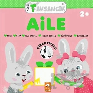 Aile - Küçük Tavşancık – Rasa Dmuchovskiene – Eksik Parça Yayınları kitap kapağı