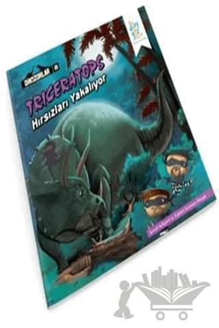 Triceratops Hırsızları Yakalıyor – Özge Selçuk Bozkurt – Dörtgöz Yayınları kitap kapağı