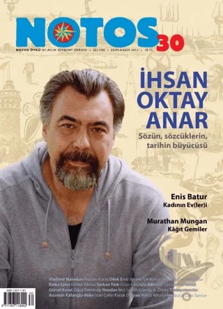 Notos Öykü İki Aylık Edebiyat Dergisi Sayı: 30 – Notos Öykü Dergisi kitap kapağı