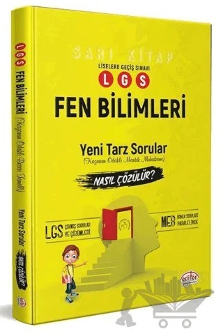 LGS Fen Bilimleri Yeni Tarz Mantık Muhakeme Soruları Nasıl Çözülür (Sarı Kitap) – Kolektif – Editör Yayınevi kitap kapağı