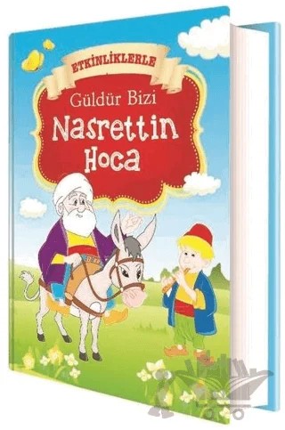 Etkinliklerle Güldür Bizi Nasrettin Hoca – Kolektif – Ema Çocuk kitap kapağı