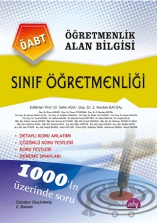 Öğretmenlik Alan Bilgisi - Sınıf Öğretmenliği ÖABT – Kolektif – Alan Bilgisi Yayınları kitap kapağı