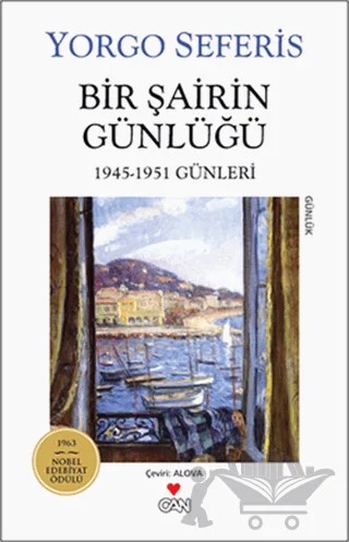 Bir Şairin Günlüğü – Yorgo Seferis – Can Yayınları kitap kapağı