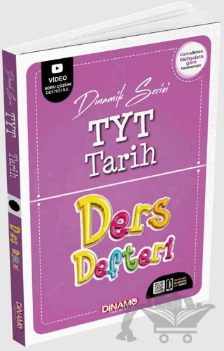 2024 TYT Tarih Ders Defteri – Kolektif – Dinamo Yayınları kitap kapağı
