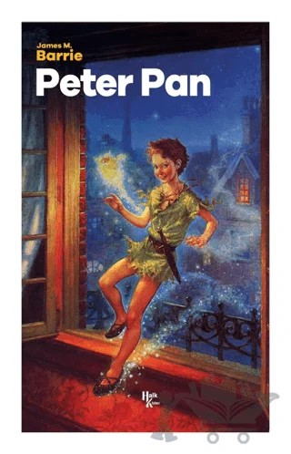 Peter Pan – James Matthew Barrie – Halk Kitabevi kitap kapağı
