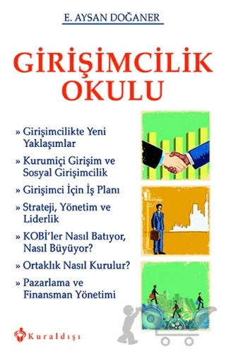 Girişimcilik Okulu – E. Aysan Doğaner – Kuraldışı Yayınevi kitap kapağı