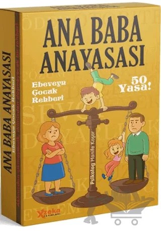 Ana Baba Anayasası – Hanife Koşar – Xzeka Yayınları kitap kapağı
