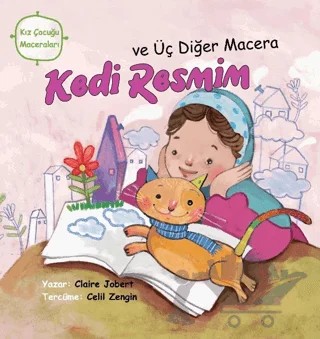 Kedi Resmim ve Üç Diğer Macera – Claire Jobert – Palmiye Yayınları kitap kapağı