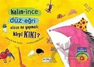 Masallı Eğitim Seti 4 Kalın-İnce Düz-Eğri Sizce Ne Yapmalı Kirpi Kiki? – H. Salih Zengin – Erdem Çocuk kitap kapağı