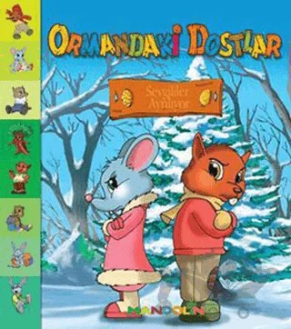 Ormandaki Dostlar - Sevgililer Ayrılıyor – Virginie Boda – Mandolin Yayınları kitap kapağı