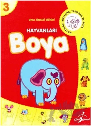 Hayvanları Boyama 3 – Kolektif – Çocuk Gezegeni kitap kapağı