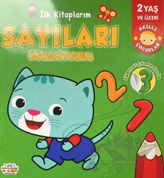 İlk Kitaplarım Sayıları Öğreniyorum – Kolektif – 0-6 Yaş Yayınları kitap kapağı