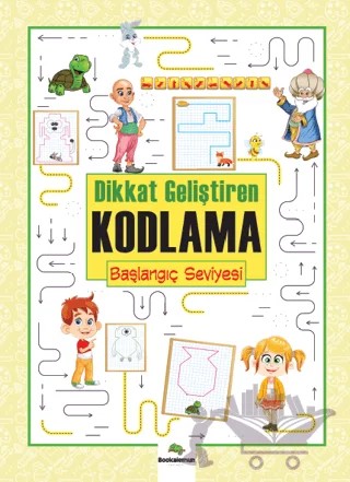 Dikkat Geliştiren Kodlama - Başlangıç – Serhat Filiz – Bookalemun Yayınevi kitap kapağı