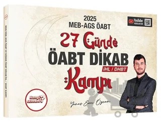 MEB-AGS ÖABT 27 Günde ÖABT DİKAB Kampı – Yunus Emre Özcan – Hangi KPSS Yayınları kitap kapağı