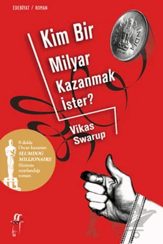 Kim Bir Milyar Kazanmak İster? – Vikas Swarup – Oğlak Yayıncılık kitap kapağı