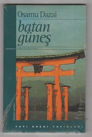Batan Güneş – Osamu Dazai – Yapı Kredi Yayınları kitap kapağı