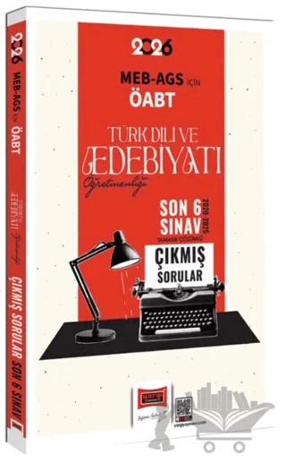 2026 ÖABT MEB-AGS Türk Dili ve Edebiyatı Öğretmenliği Tamamı Çözümlü Son 6 Sınav Çıkmış Sorular – Kolektif – Yargı Yayınevi kitap kapağı