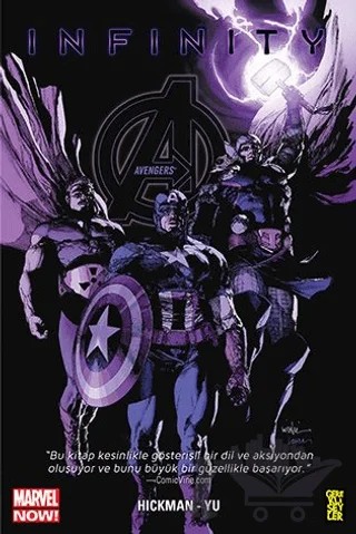 Avengers 4 - Infinity – Jonathan Hickman – Gerekli Şeyler Yayıncılık kitap kapağı