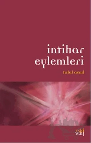 İntihar Eylemleri – Talal Asad – Eski Yeni Yayınları kitap kapağı